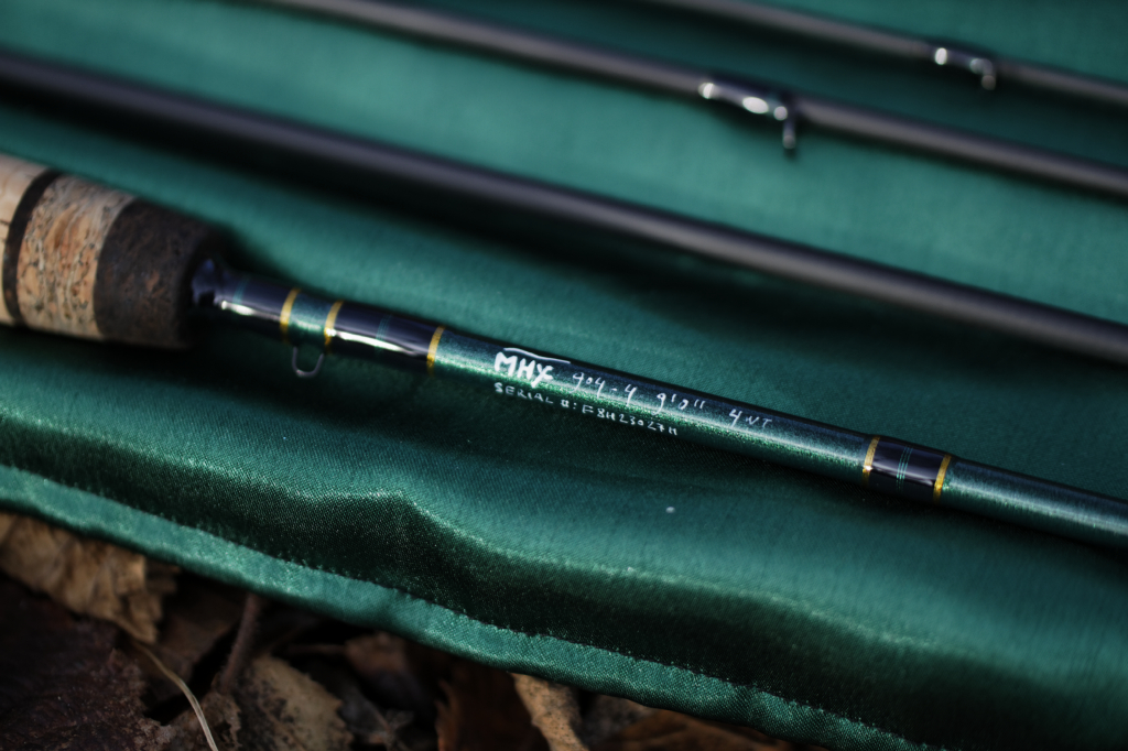 Custom fly rod Green MHX